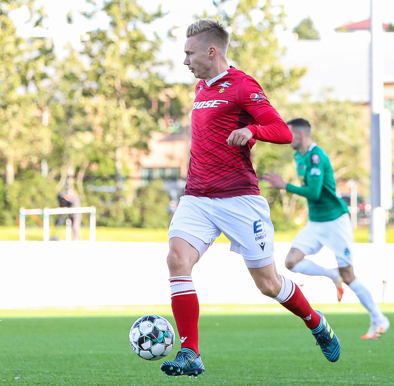 Myndaveisla: Valur vann stórleik við Blika