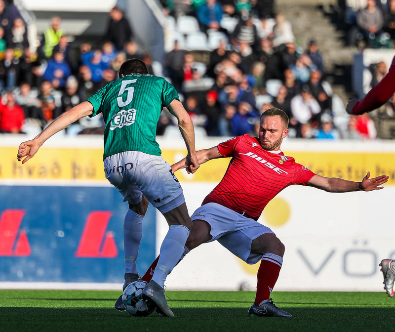 Myndaveisla: Valur vann stórleik við Blika