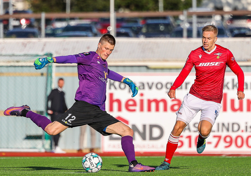 Myndaveisla: Valur vann stórleik við Blika