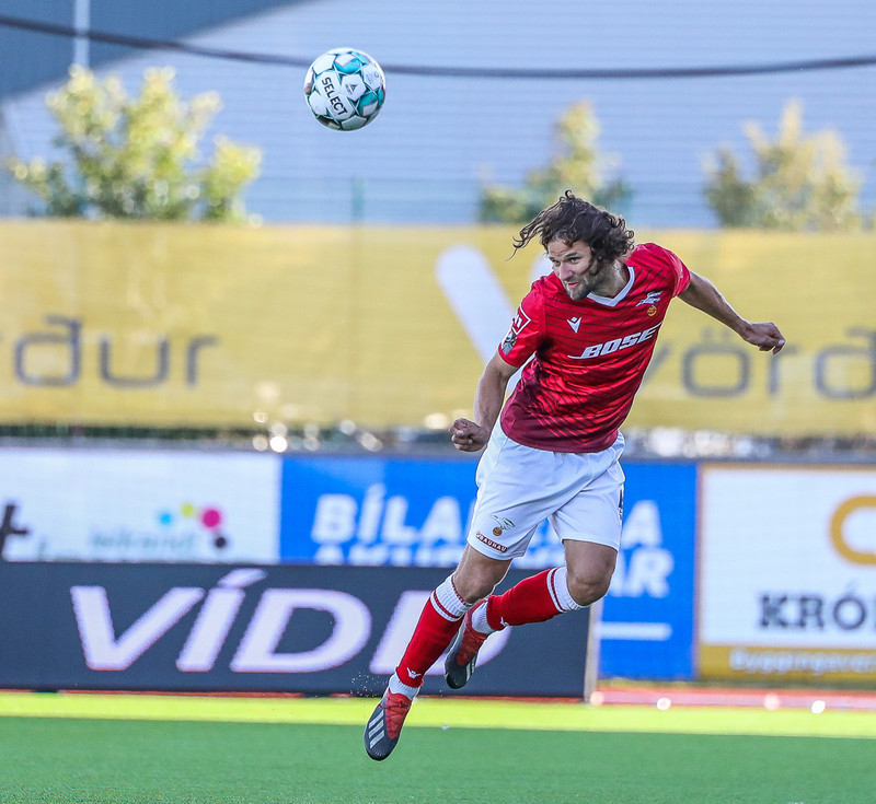 Myndaveisla: Valur vann stórleik við Blika