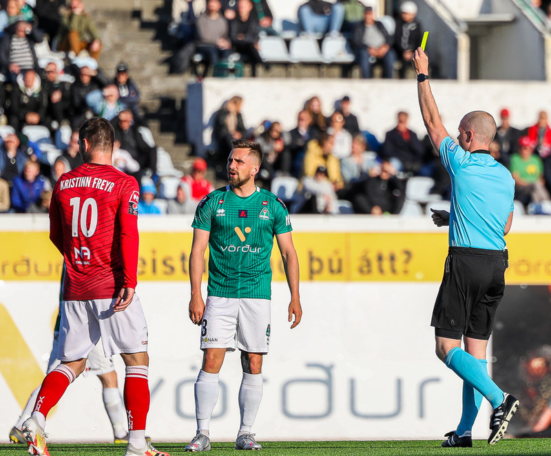 Myndaveisla: Valur vann stórleik við Blika