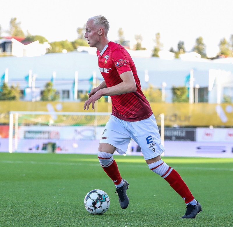Myndaveisla: Valur vann stórleik við Blika