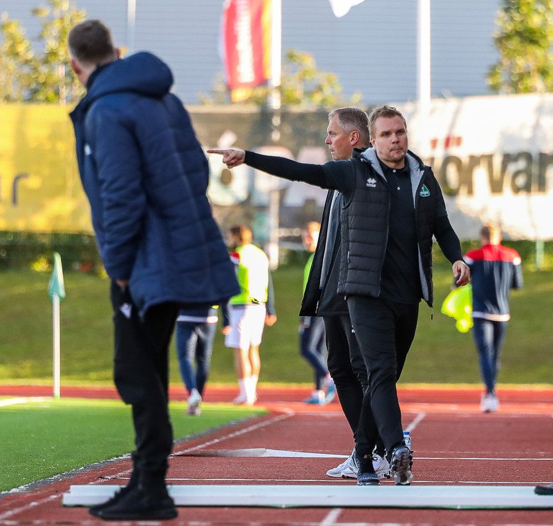 Myndaveisla: Valur vann stórleik við Blika