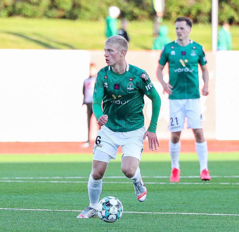 Myndaveisla: Valur vann stórleik við Blika