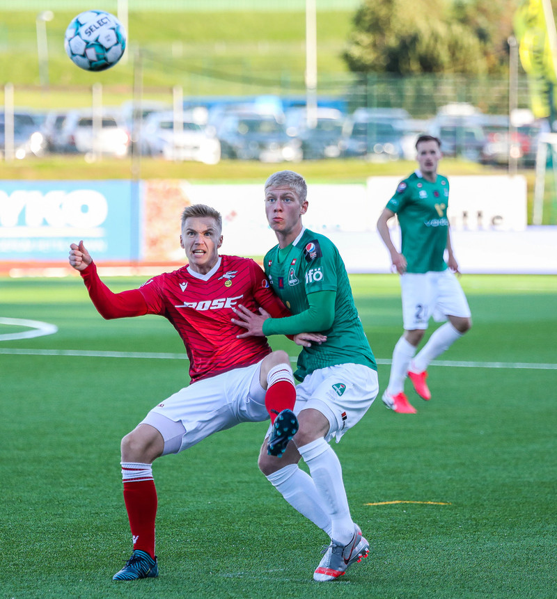 Myndaveisla: Valur vann stórleik við Blika