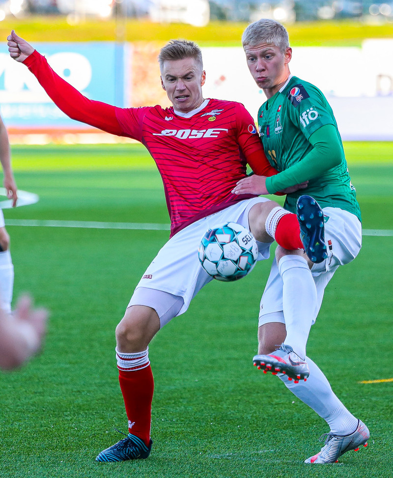 Myndaveisla: Valur vann stórleik við Blika