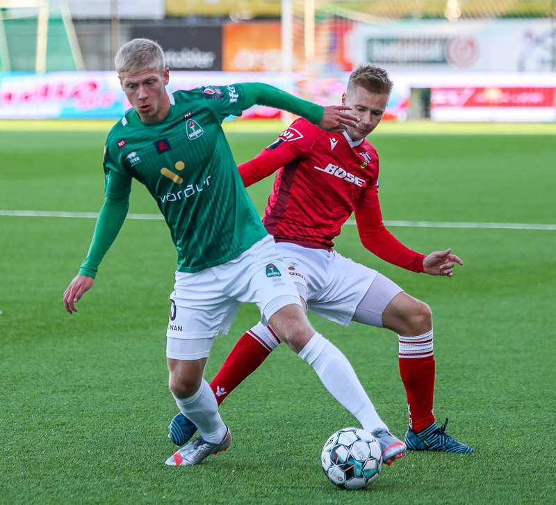 Myndaveisla: Valur vann stórleik við Blika