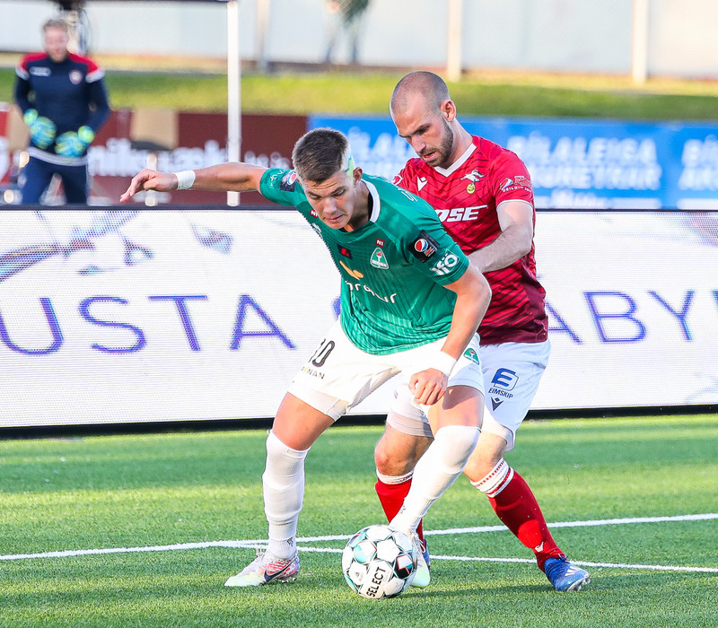 Myndaveisla: Valur vann stórleik við Blika