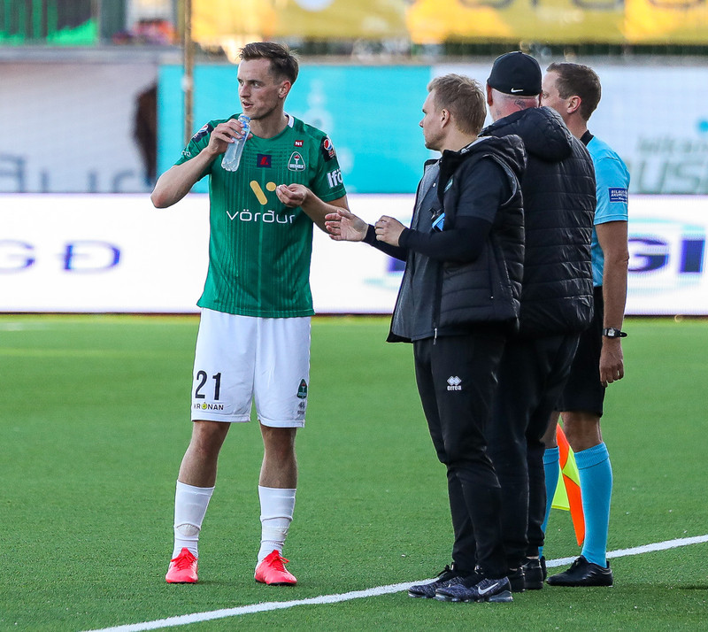 Myndaveisla: Valur vann stórleik við Blika