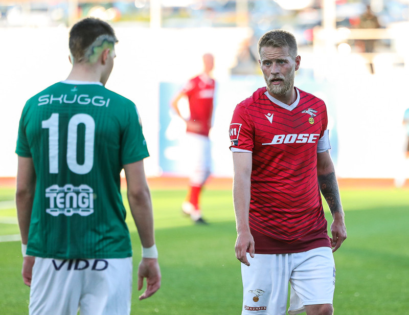 Myndaveisla: Valur vann stórleik við Blika