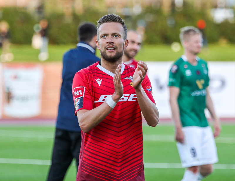 Myndaveisla: Valur vann stórleik við Blika