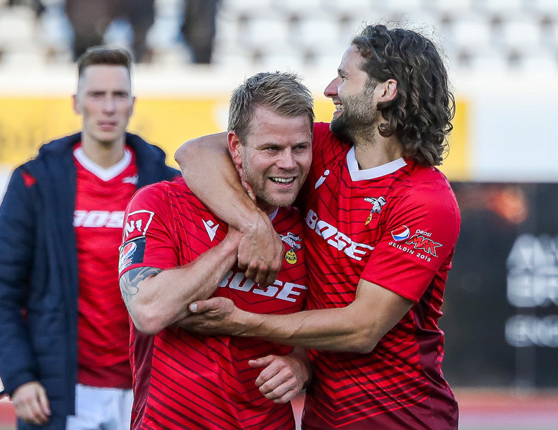 Myndaveisla: Valur vann stórleik við Blika