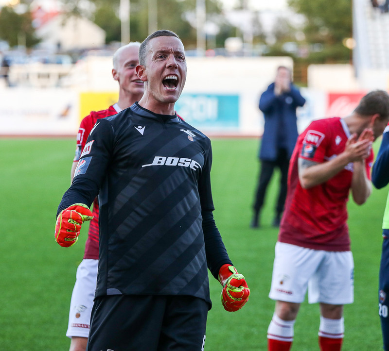 Myndaveisla: Valur vann stórleik við Blika