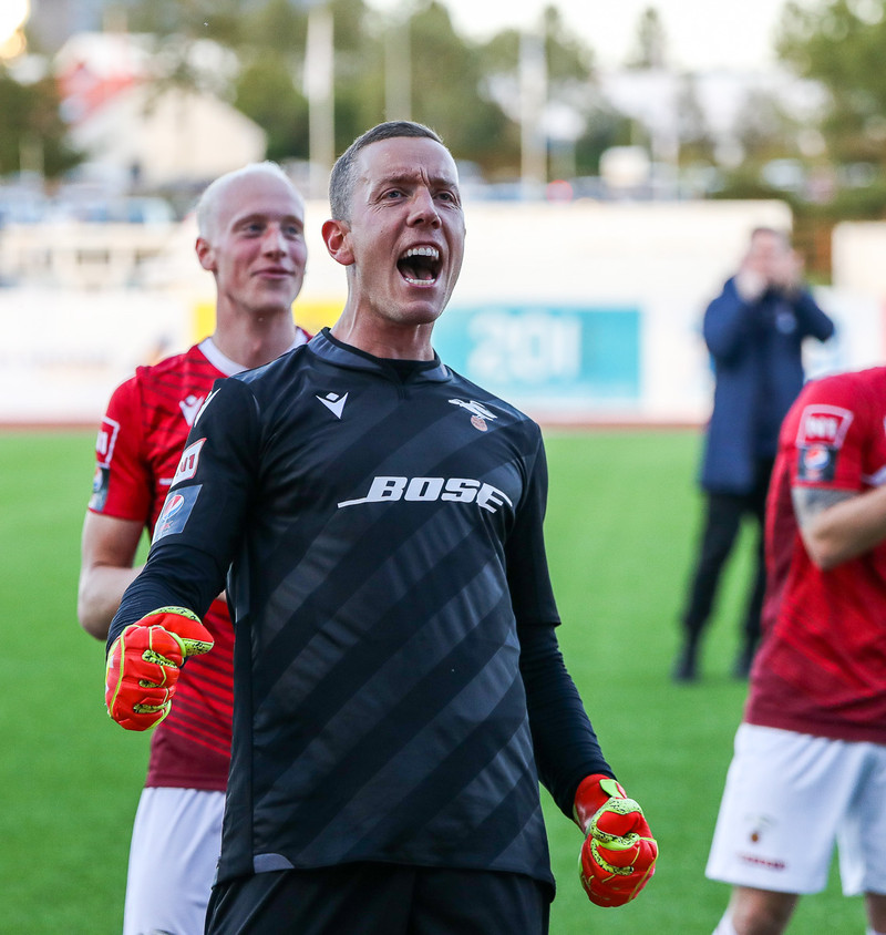 Myndaveisla: Valur vann stórleik við Blika