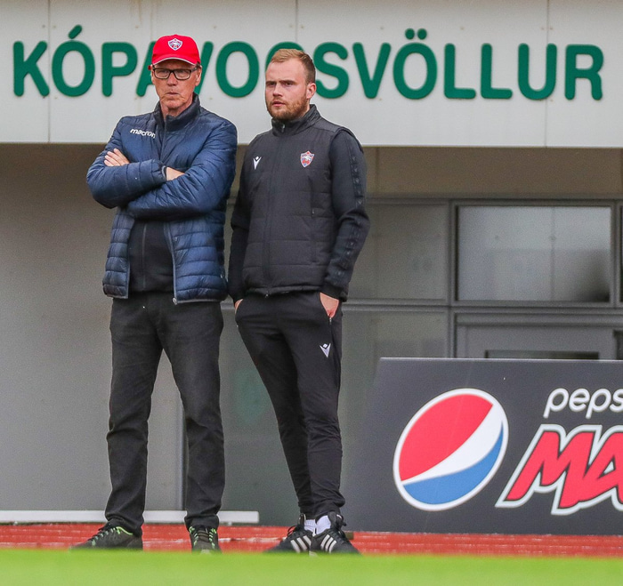 Pétur Pétursson og Eiður Ben Eiríksson.