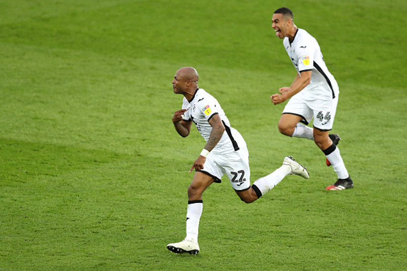 Andre Ayew skoraði í dag