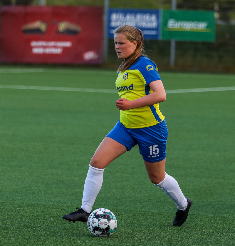 Tinna Hrönn Einarsdóttir skoraði tvö fyrir Grindavík