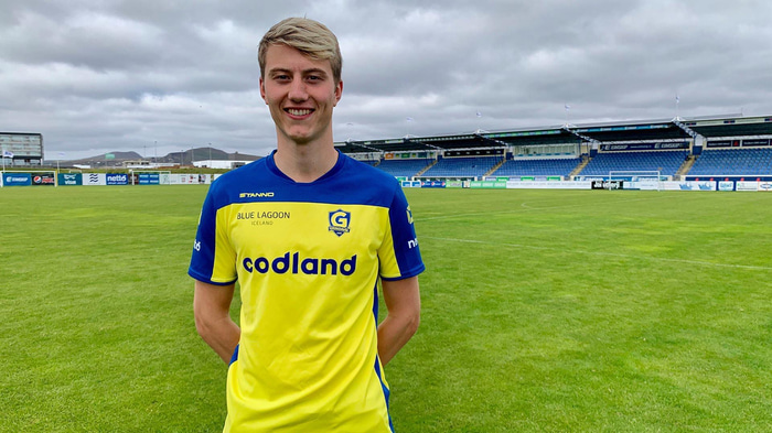 Þrjú mörk í sex leikjum með Grindavík í fyrra.