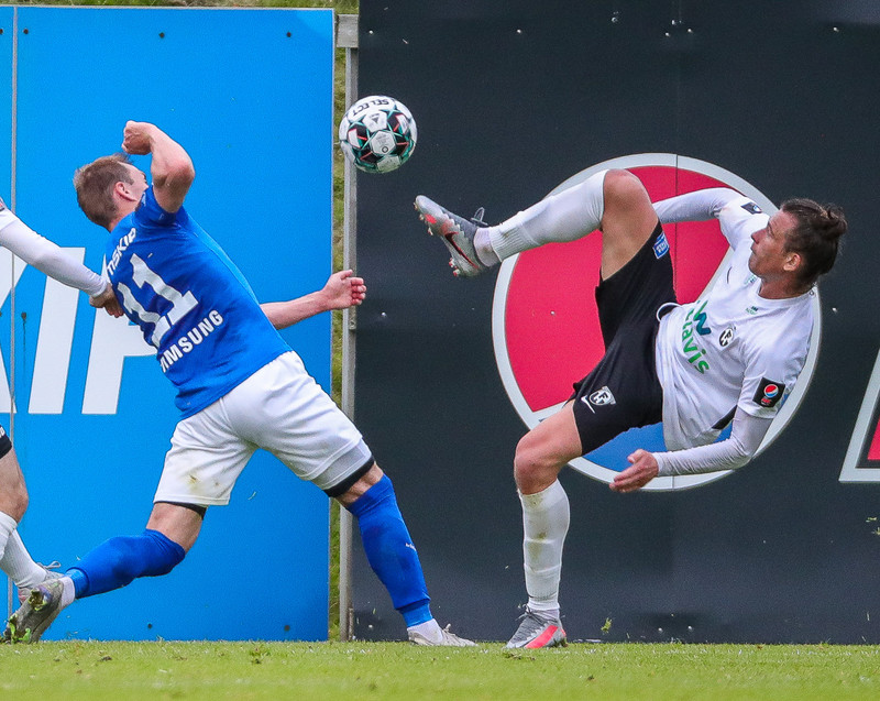 Óli Kalli í baráttunni.