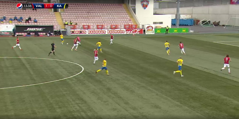 <b><u>Mikilvægusta atvik leiksins:</b></u><br>
1. Valsmenn fengu dauðfæri til að komast í þægilega 2-0 stöðu eftir tæplega 14 mínútna leik.