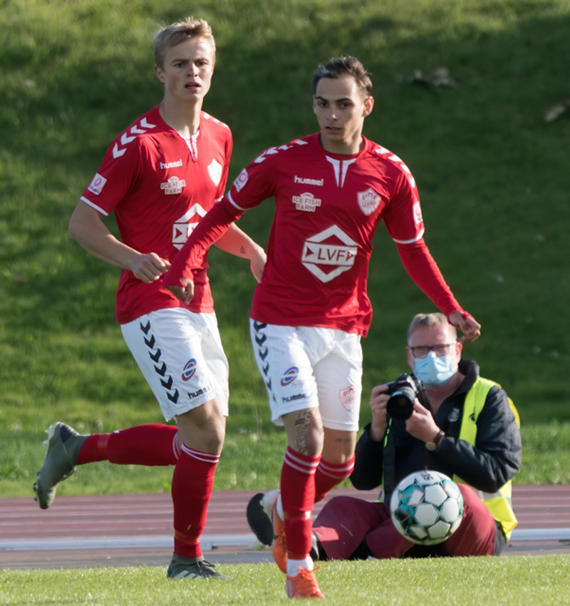 Úr leik hjá Leikni Fáskrúðsfirði.