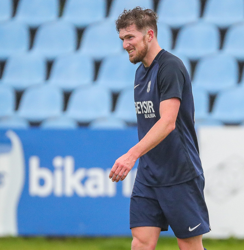 Joey Gibbs skoraði tvö fyrir Keflavík