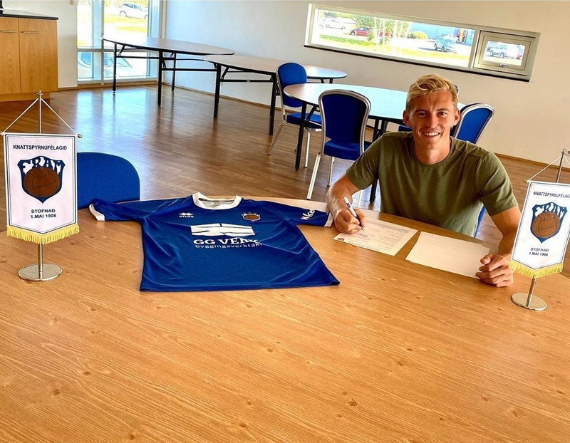 Kyle McLagan var maður leiksins í sigri Fram á Þór.
