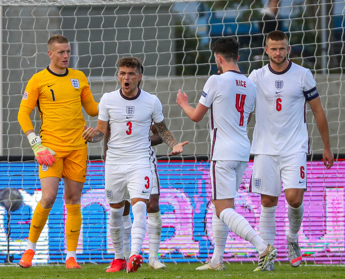 England tapaði fyrir Danmörku.