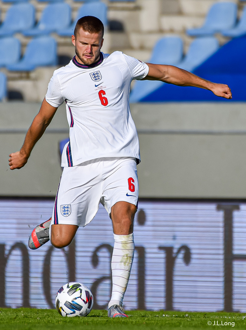 Myndaveisla frá tapinu gegn Englandi á laugardaginn