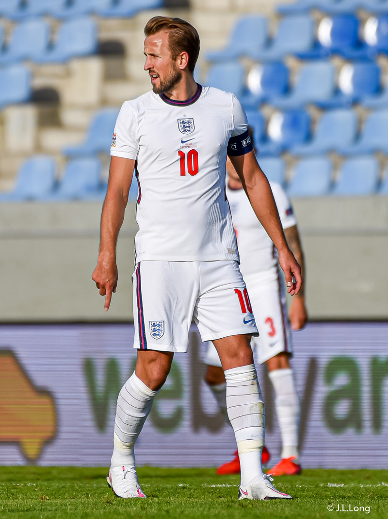 Myndaveisla frá tapinu gegn Englandi á laugardaginn