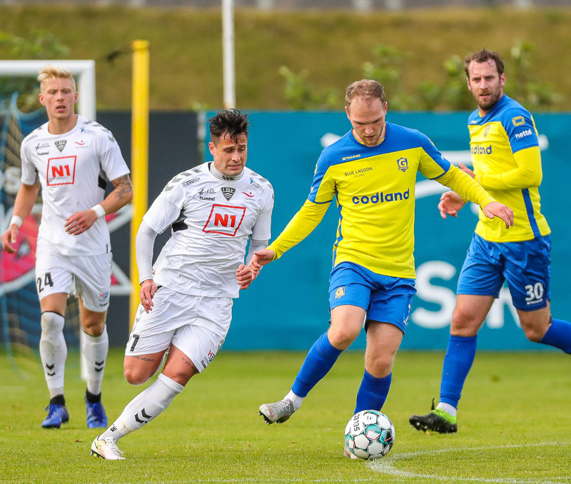 Myndaveisla: Grindavík og ÍBV gerðu jafntefli