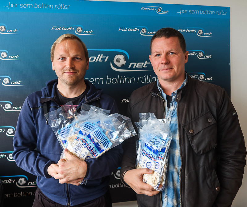 Einar Guðnason og Einar Örn Jónsson.
