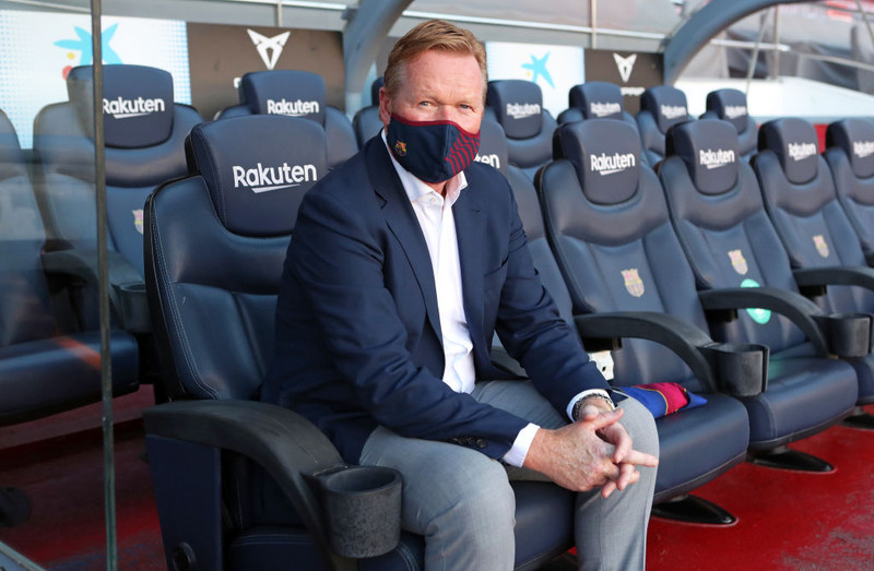 Ronald Koeman, stjóri Barcelona.