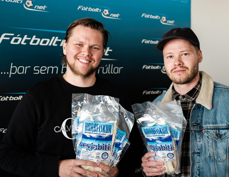 Jóhann Skúli Jónsson og Andri Geir Gunnarsson.