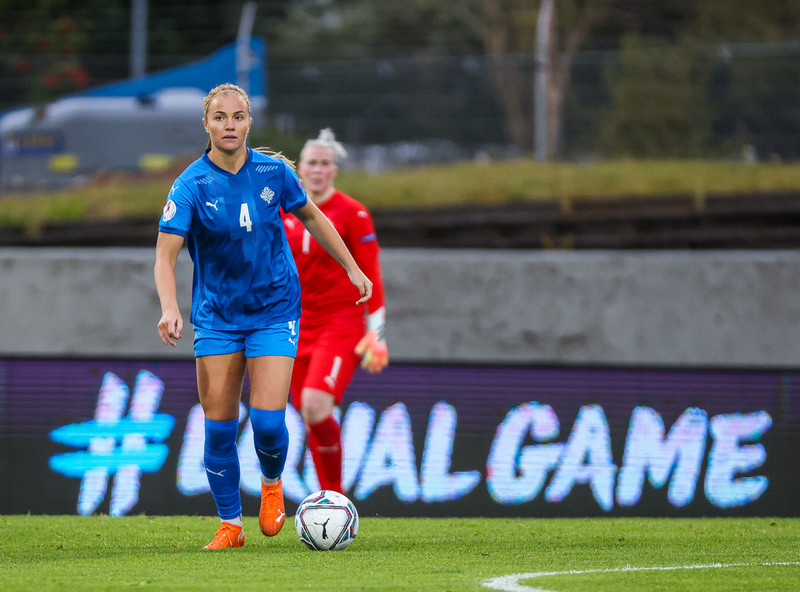 Myndaveisla frá stórsigri Íslands gegn Lettlandi