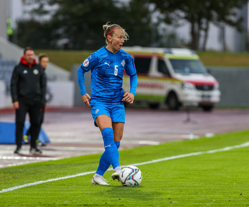 Myndaveisla frá stórsigri Íslands gegn Lettlandi