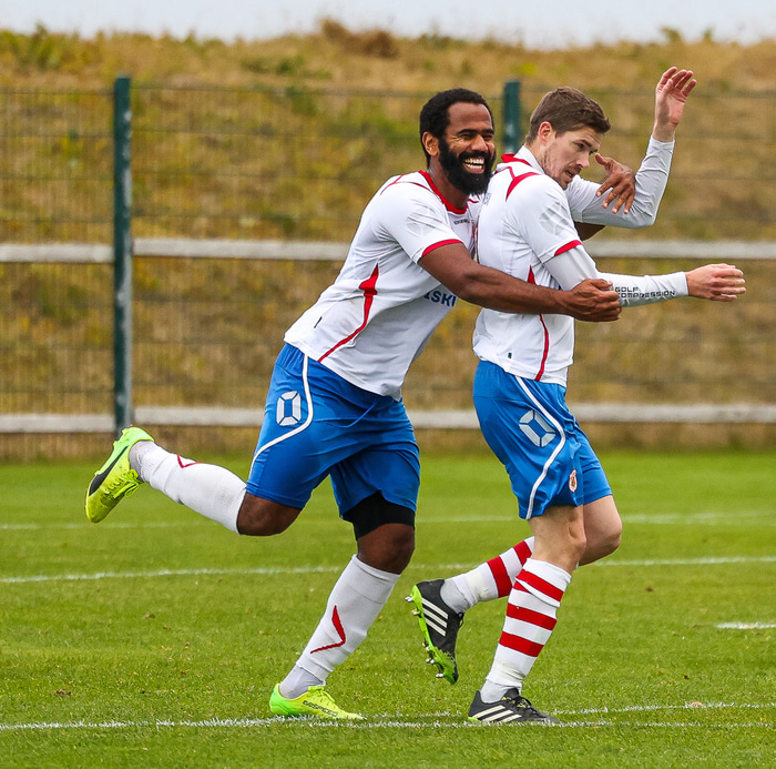 Elton Fufura og Hörður Sveinsson voru öflugir saman í fyrra