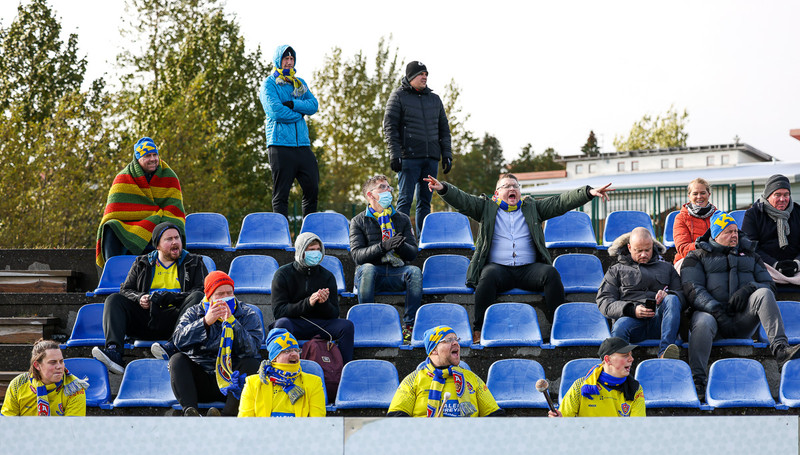 Myndaveisla: Tvö rauð þegar Fjölnir og KA skildu jöfn