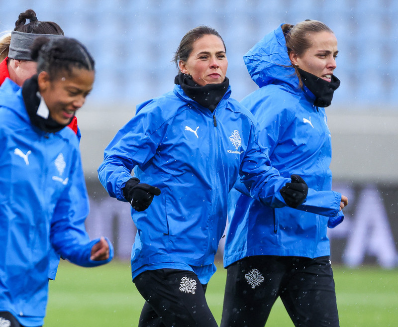 Sara Björk Gunnarsdóttir, landsliðsfyrirliði.