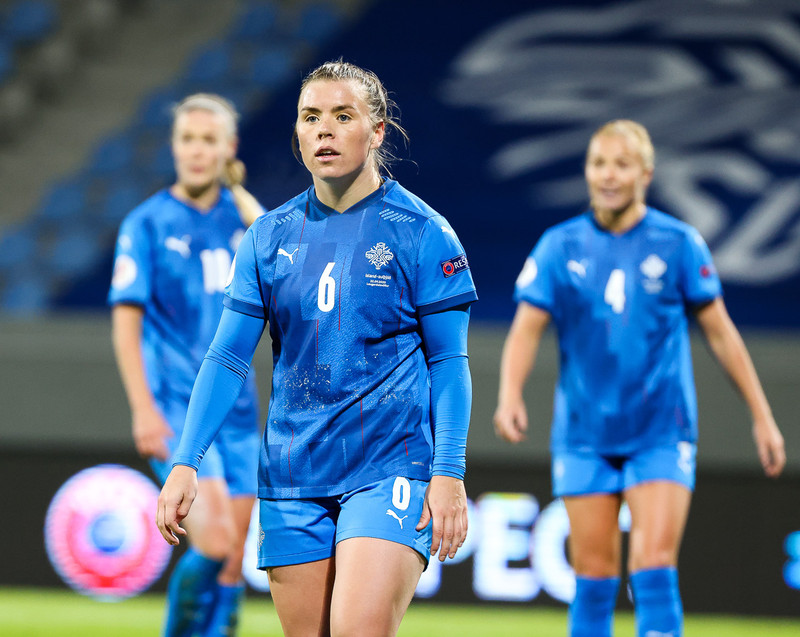 Ingibjörg Sigurðardóttir skoraði eitt marka Vålerenga í dag.