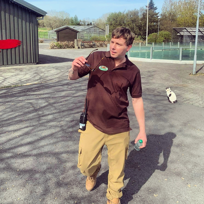 Steindi Jr í Eurogarðinum.