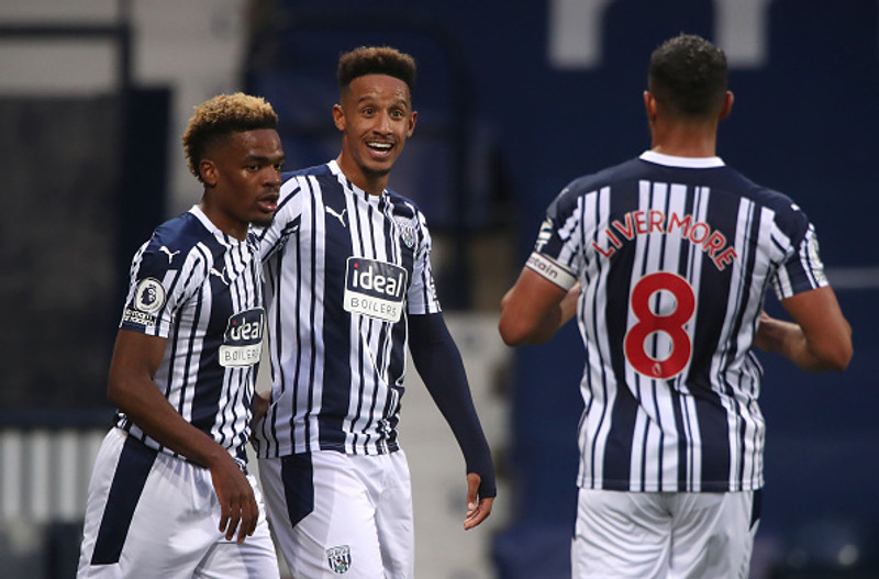 West Brom byrjaði leikinn mjög vel.