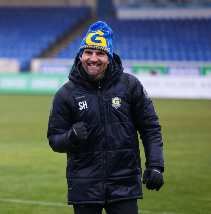 Sigurbjörn Hreiðarsson þjálfari Grindavíkur