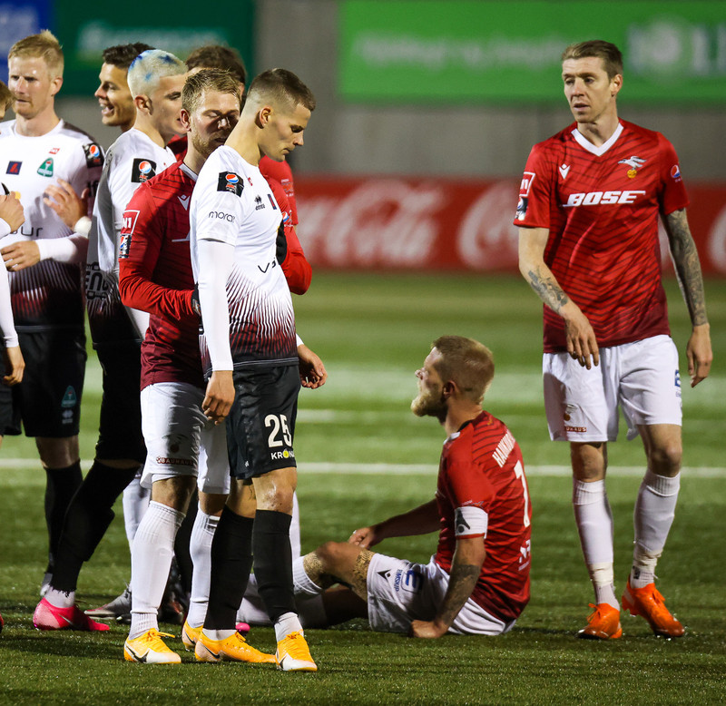 Myndaveisla: Jafntefli í stórleik Vals og Breiðabiiks