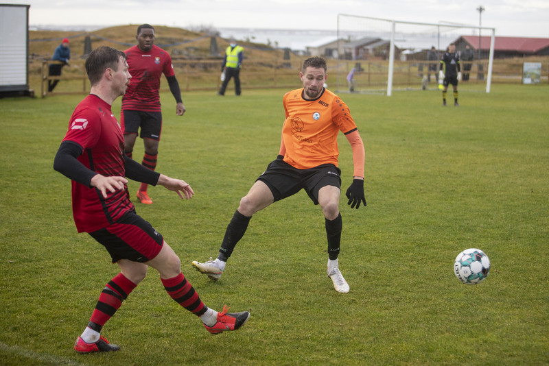 Myndaveisla: Þróttur Vogum vann toppslaginn við Kórdrengi