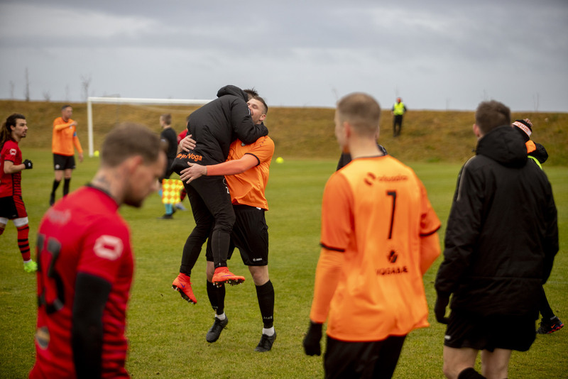 Myndaveisla: Þróttur Vogum vann toppslaginn við Kórdrengi