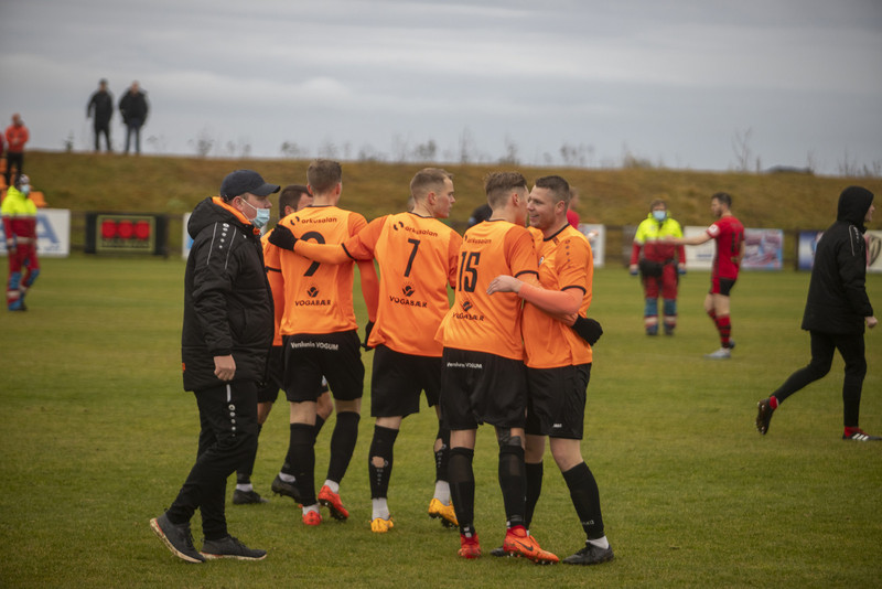 Myndaveisla: Þróttur Vogum vann toppslaginn við Kórdrengi