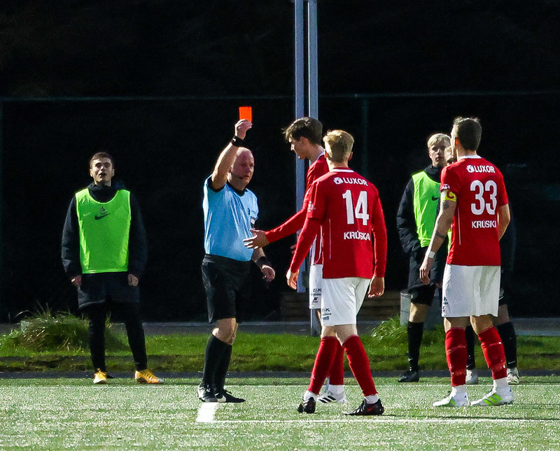 Myndaveisla: Magni vann leikinn mikilvæga við Þrótt