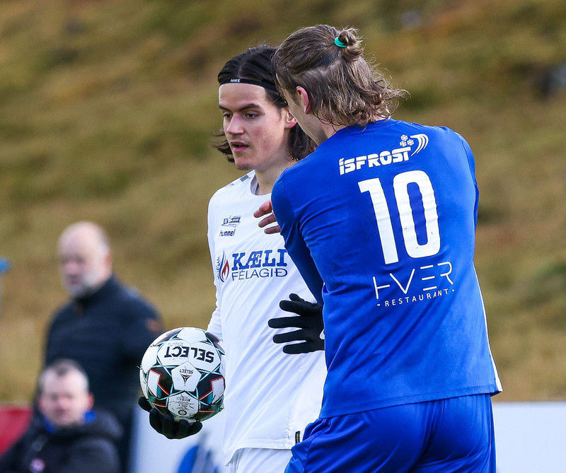 Myndaveisla: KFS í 3. deildina eftir sigur á Hamri