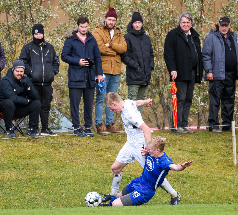 Myndaveisla: KFS í 3. deildina eftir sigur á Hamri